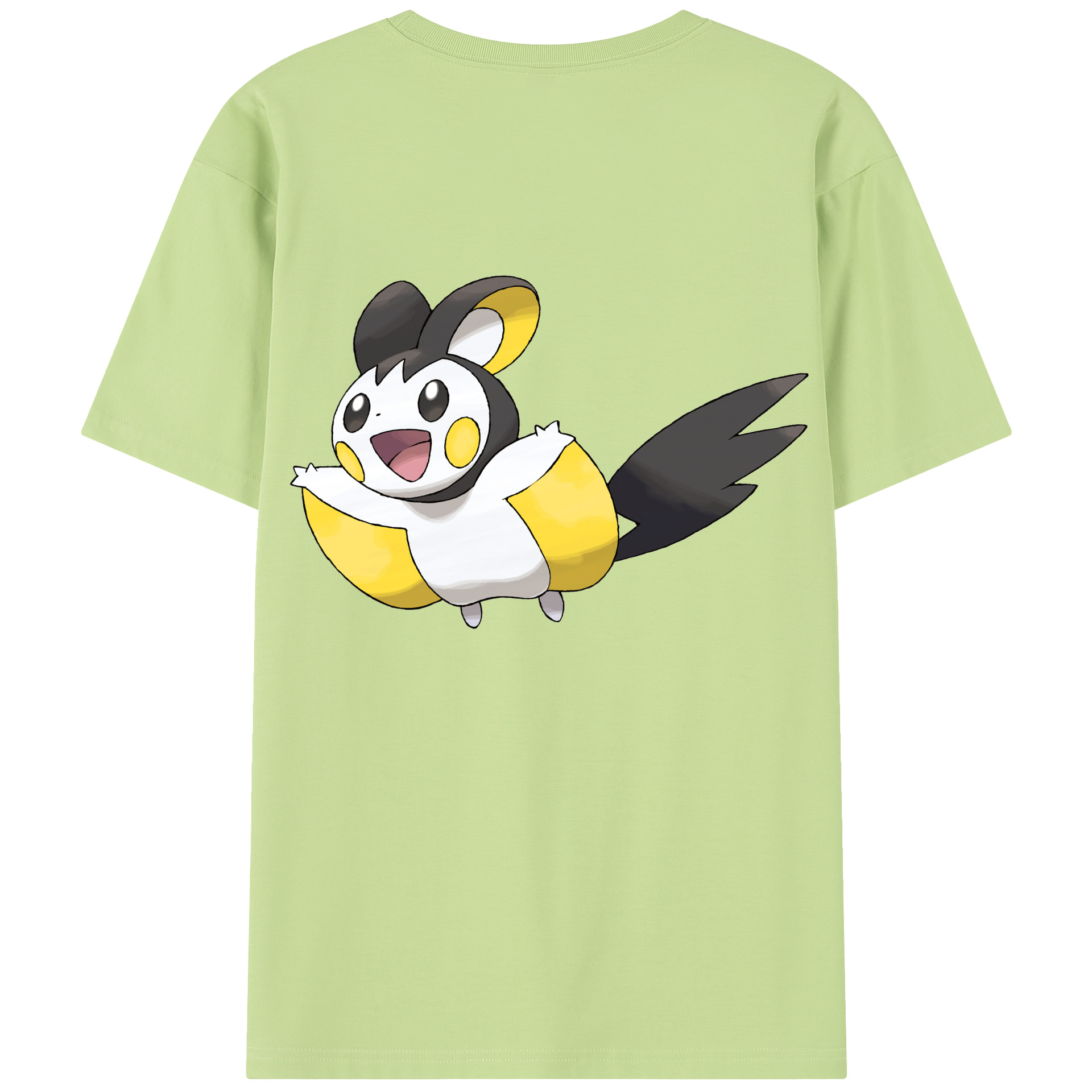 （画像用） ポケットモンスター Pokémon 綿100％半袖Tシャツ（背面プリント）